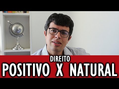 Vídeo: Diferença Entre Direito Natural E Positivismo Jurídico