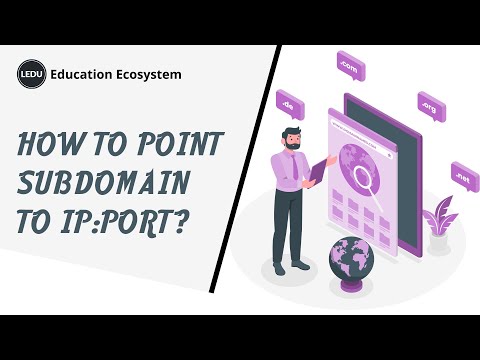 How To Point Subdomain To IP : Port? | #programming