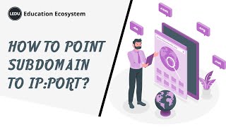 how to point subdomain to ip : port? | #programming