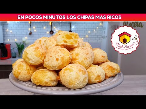 Receta de CHIPA o PAN DE QUESO  muy fácil para hacer en casa en un ratito