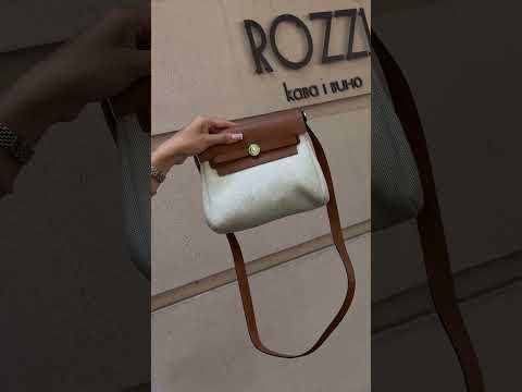 Сумка жіноча Herbag Zip 20 Bag Brown/Canvas, видео 1