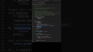 Python Continue Statement Explained in 60 Seconds ⚡ Skip Loop Iterations!#hitcodear#coding#continue
