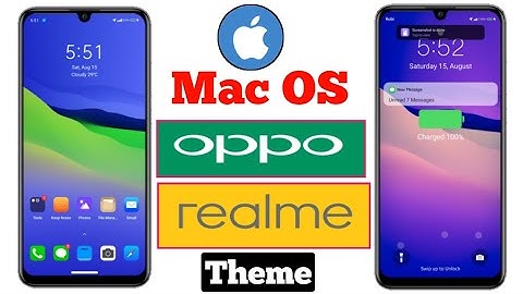 How To Apply Mac OS Theme in oppo And Realme || Without 5 min Trial