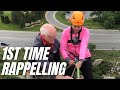 Cliff Rappelling in Billings Montana - YouTube Travel #shorts