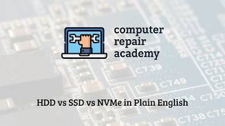 Lesson 4 - HDD vs SSD vs NVMe in Plain English