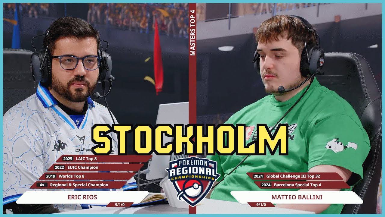 [JV] Régional de Stockholm - Demi-finale : Eric Rios VS Matteo Ballini ...