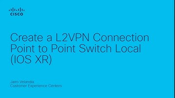 Configure L2VPN Point-to-Point Local Switching on IOS XR | Layer 2 VPN Setup Guide