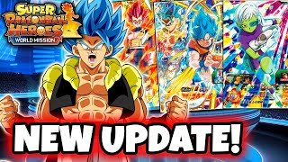 Super dragon ball heroes world mission new update details! 12 cards
confirmed, cup online event & more! sdbh banned from online!? -
http://bi...