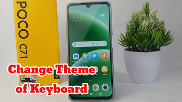How To Change Theme on Poco C71