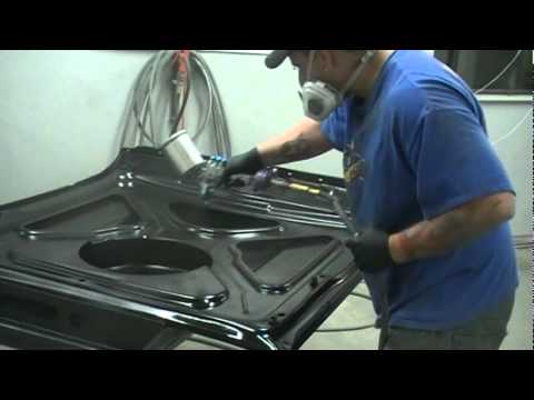 Painting the hood and fender jambs chevy volt