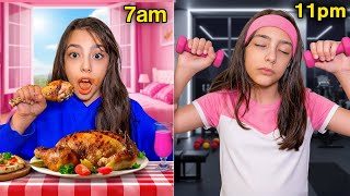 Download Lagu روتين تيما اليومي حسب الأحرف الأبجدية😳ما قدرت تكمّل😭 MP3