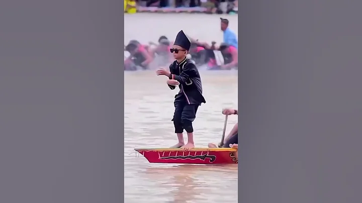 The Raw Clip | Found the Original ‘Boat Kid Aura Farming’ Video | Pacu Jalur Festival #pacujalur