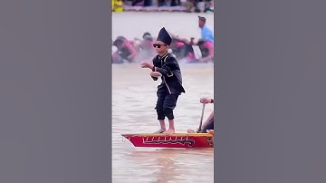 The Raw Clip | Found the Original ‘Boat Kid Aura Farming’ Video | Pacu Jalur Festival #pacujalur