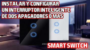 INSTALAR Y CONFIGURAR INTERRUPTOR INTELIGENTE WIFI CON NEUTRO 2022