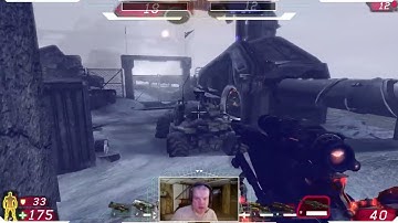 WedgeBob Plays Unreal Tournament 3 - Team Deathmatch - Liandri vs. Iron Guard - DM-Gateway