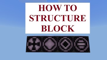 How To Use A Structure Block In Minecraft Bedrock(Feat. Waffle)