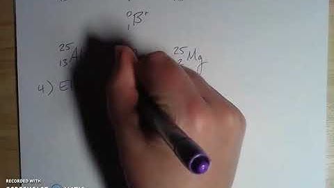 Spontaneous Nuclear Processes Part II - Positron Emission and Electron Capture