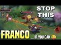 SOMEONE NEEDS TO STOP THIS FRANCO 🤷‍♂️ | FRANCO MONTAGE | WOLF XOTIC | MLBB