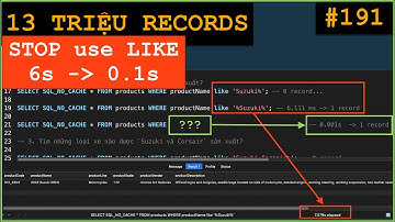 Intern đánh bại Senior: Stop use LIKE trong việc SEARCH MYSQL chúng tôi đã cải thiện từ 6s còn 0.1s