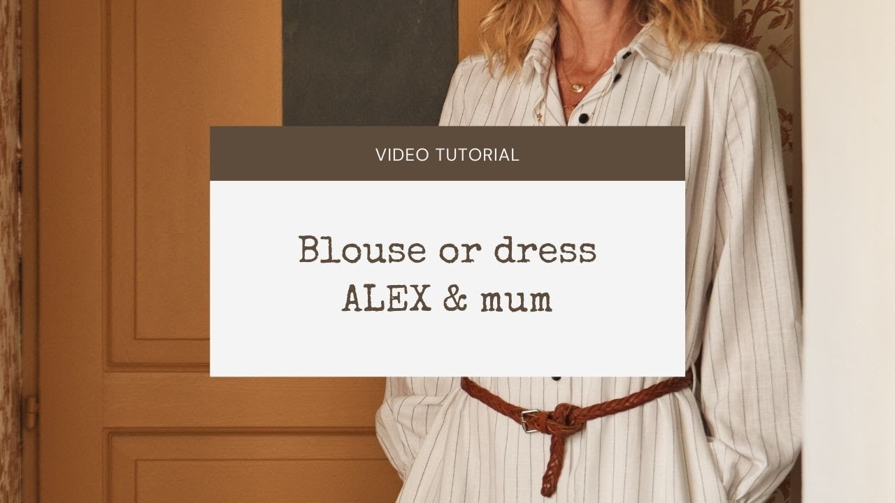 Duo ALEX Kids/Mum - Blouse or Dress - PDF Sewing Pattern – Ikatee sewing  patterns