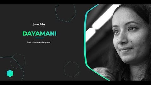 Day in the Life at Marlabs with Dayamani Nagaraj, Senior Software Engineer.