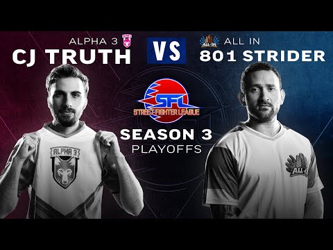 CJ Truth (Cammy) vs. 801 Strider (G) - Bo3 - Street Fighter League Pro-US - Season 3 Playoffs
