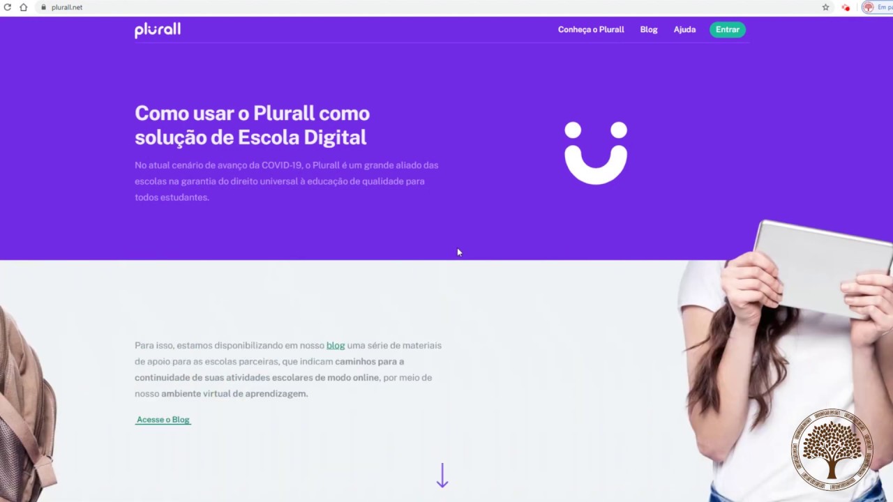 TUTORIAL PORTAL PLURALL - ACESSO À SALA DE AULA VIRTUAL - YouTube