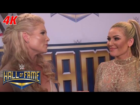 Beth Phoenix and Natalya describe their friendship: 4K WWE Hall of Fame Exclusive, March 31, 2017