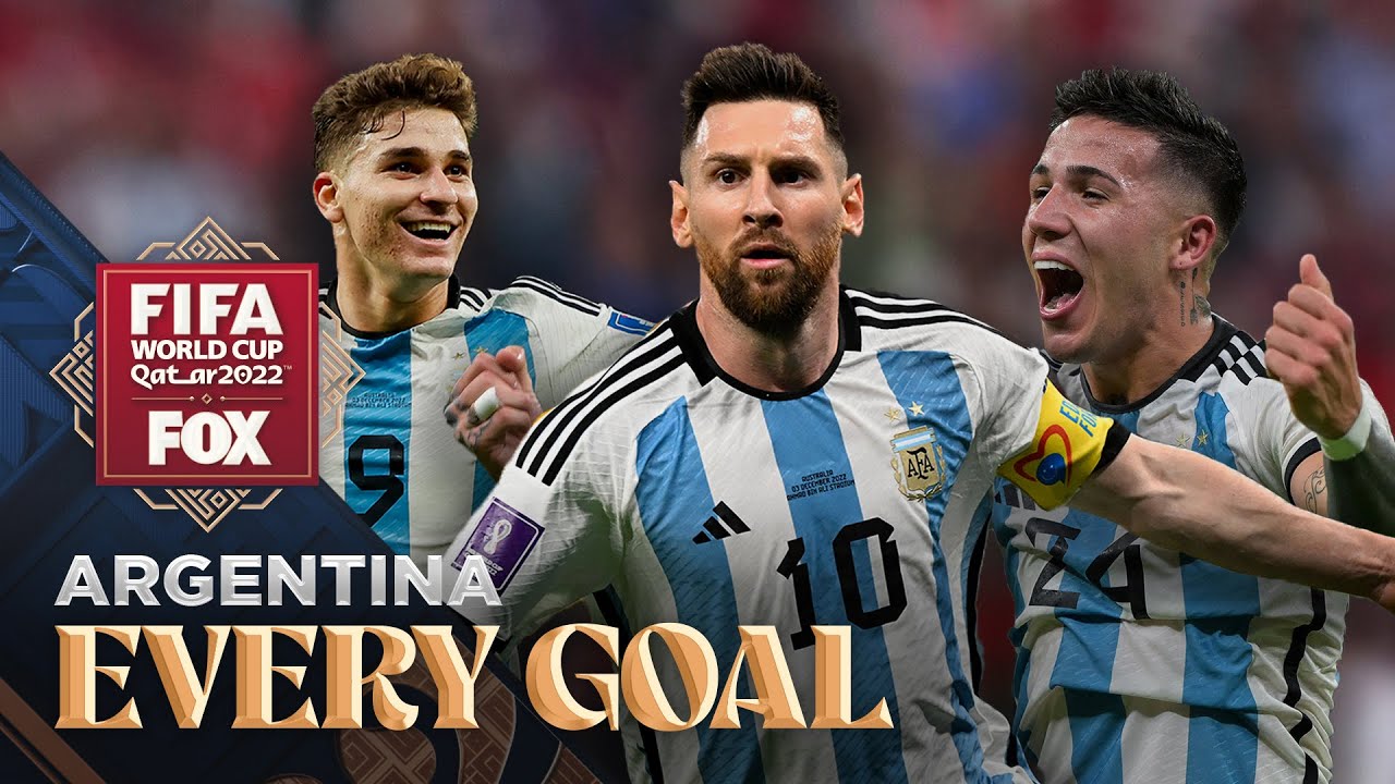 Lionel Messi, Enzo Fernández, Julián Álvarez and more every goal for Argentina 2022 FIFA World Cup