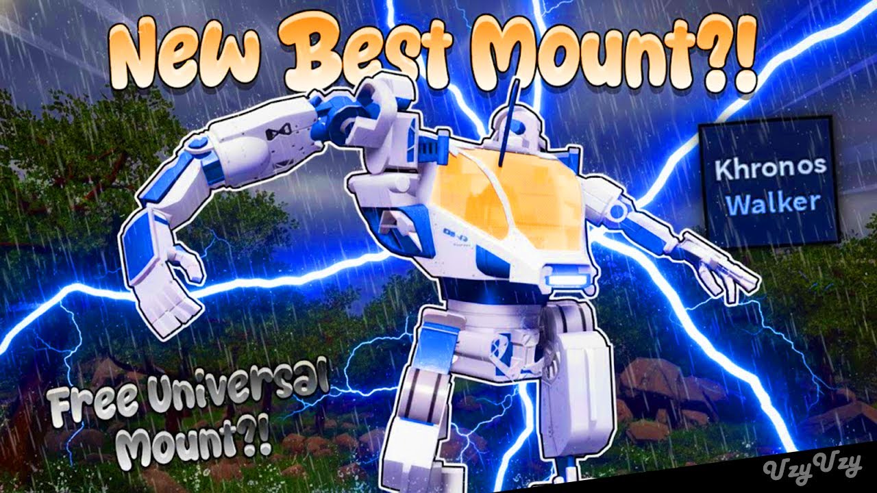 [AUT NEW UPDATE] How to Get the New Best Mount KHRONOS WALKER for Free?! (Universal)
