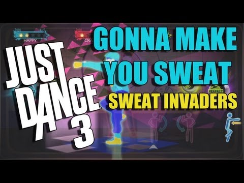 Just Dance 3 | Gonna Make You Sweat (Everybody Dance Now) | Sweat Invaders