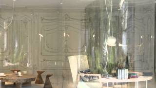 Contermporary House Design with S Shape Glass Wall That Connect Indor and Out htt://www.interiordesign-magazine.com Tags : contemporary interior design, contemporary interior design ideas, modern ...