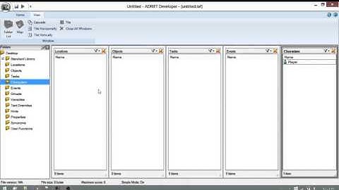 Adrift 5 Tutorial Series: Arranging your work space