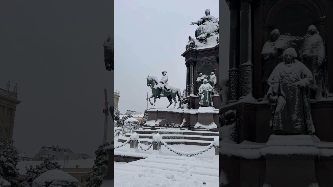 Засніжений Відень в лютому 2026