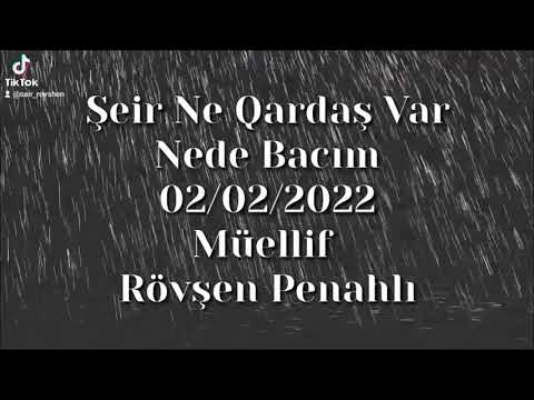 Nə Qardaş Var Nədə Bacım (Şeir) 02/02/2022 (Musiqi İfa Mehman Şamaxılı. Dido)