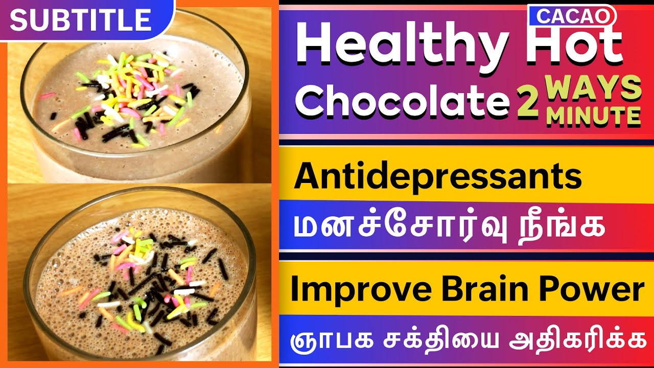 Hot chocolate in 2 ways Hot chocolate powder How to make hot