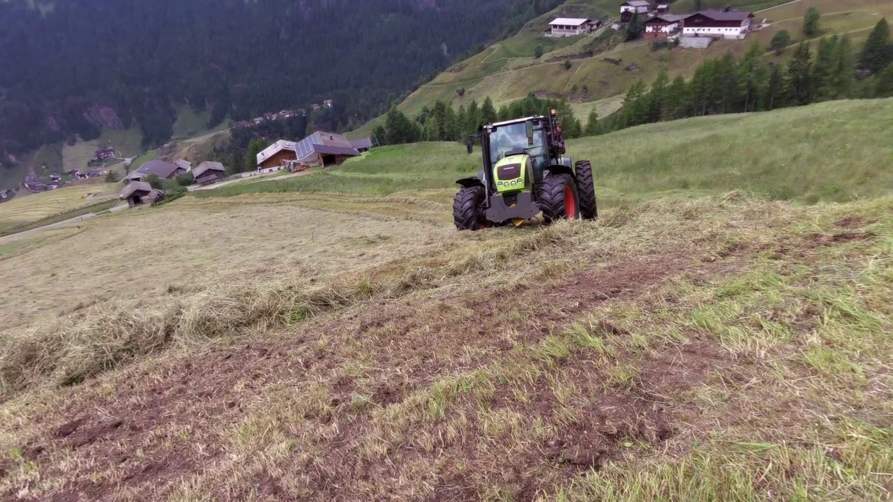 Treckergarage :: Heuernte extrem am Timmelsjoch / Italien