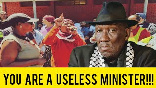 'You Are A Useless Minister' - Henover Park residents | Bheki Cele | Crime in South Africa: