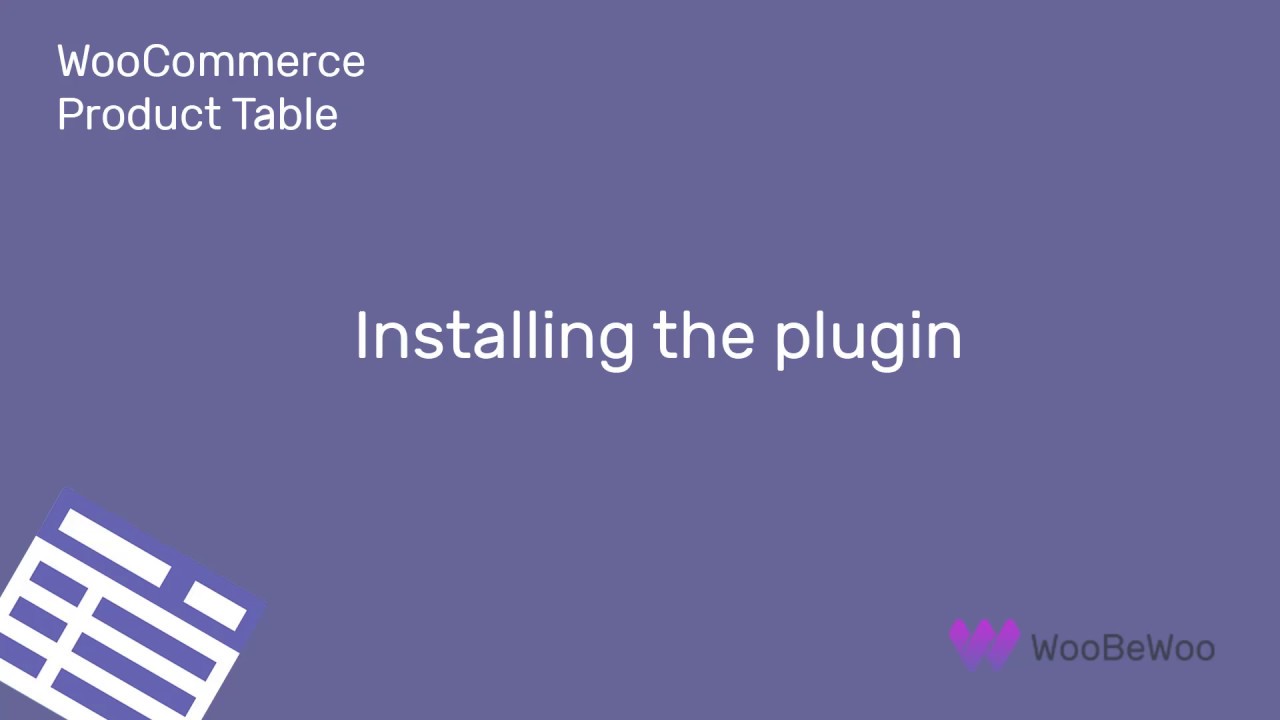 WooCommerce Product Table Lite – Plugin WordPress