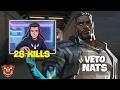 NATS IS A DIFFERENT BREED!! - VETO RADIANT DOMINATION 28/9 K/D #MatchMVP