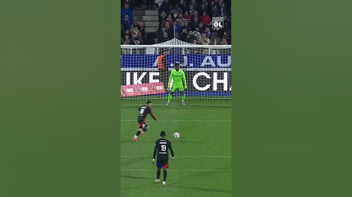 👀 Le sang-froid de Georges Mikautadze pour transformer ce penalty #OLAJA 🔴🔵