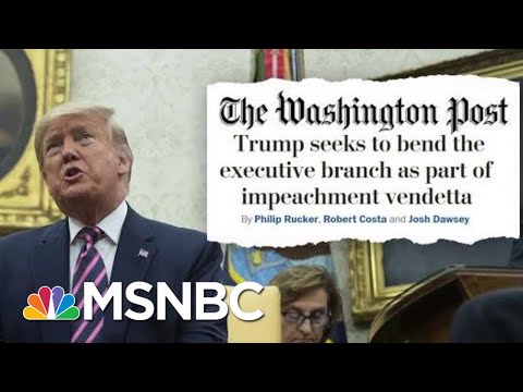 President Donald Trump’s Post-Impeachment Vendetta | Deadline | MSNBC