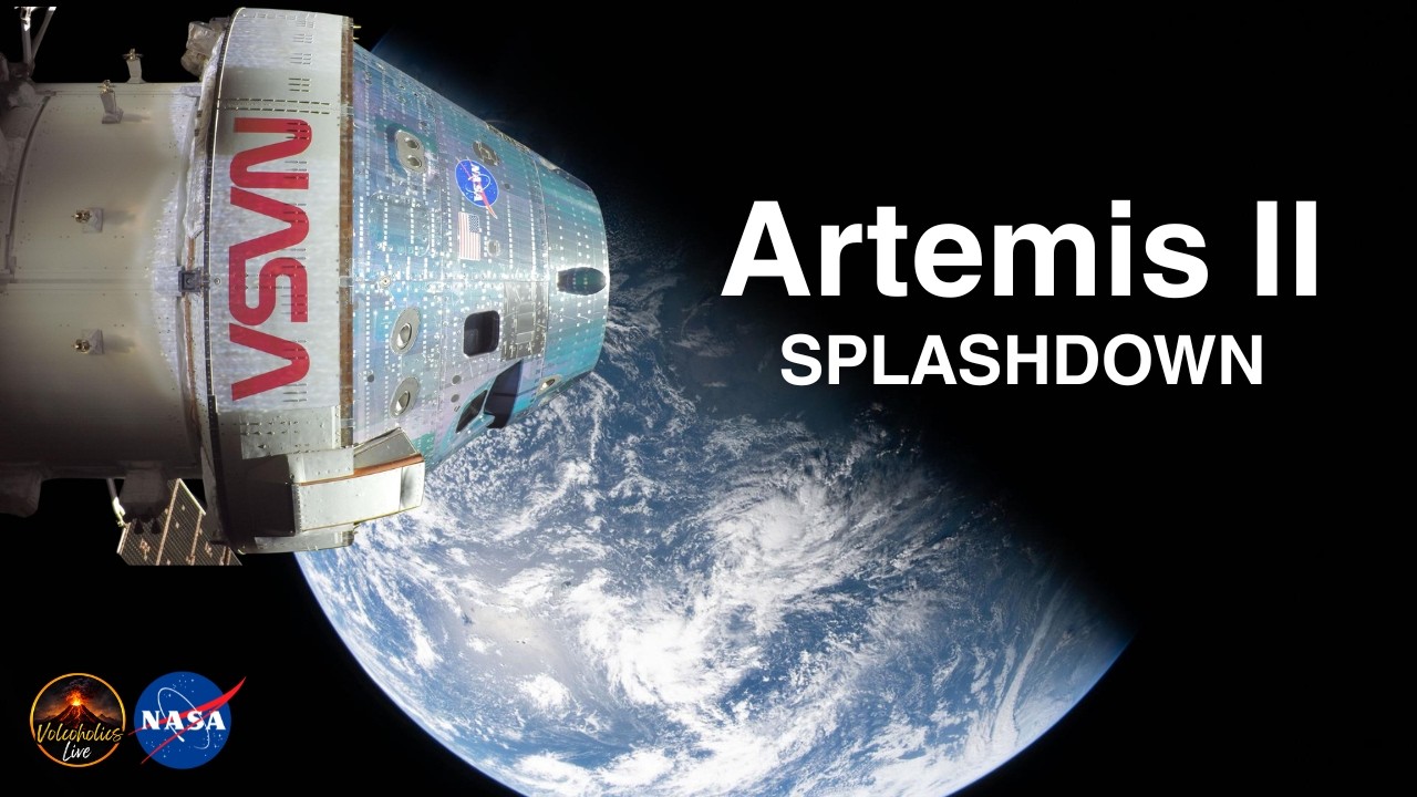 🔴 LIVE: Artemis II Splashdown | Orion Returns to Earth | NASA Moon Mission 2026