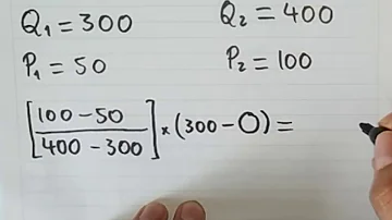 ¿Cómo encontrar la ecuación de la oferta?