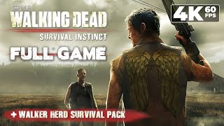 The Walking Dead: Survival Instinct (PC) - Full Game 4K60 Walkthrough (100%) - No Commentary