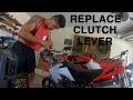 How to replace clutch lever on pitbike