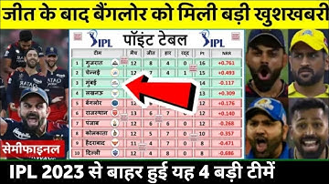 IPL 2023 Today Points Table | RCB vs RR After Match Points Table | Ipl 2023 Latest Points Table