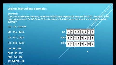 Microcontroller Lecture 3