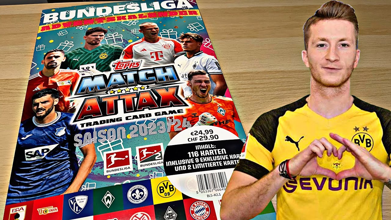 MATCH ATTAX BUNDESLIGA 2023/2024 ADVENTSKALENDER YouTube