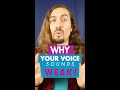 Why your VOICE sounds WEAK! - How to develop CHEST VOICE and sing with more POWER